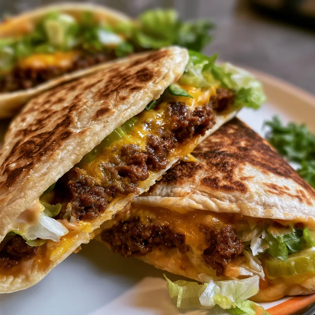 Smash Burger Big Mac Tacos