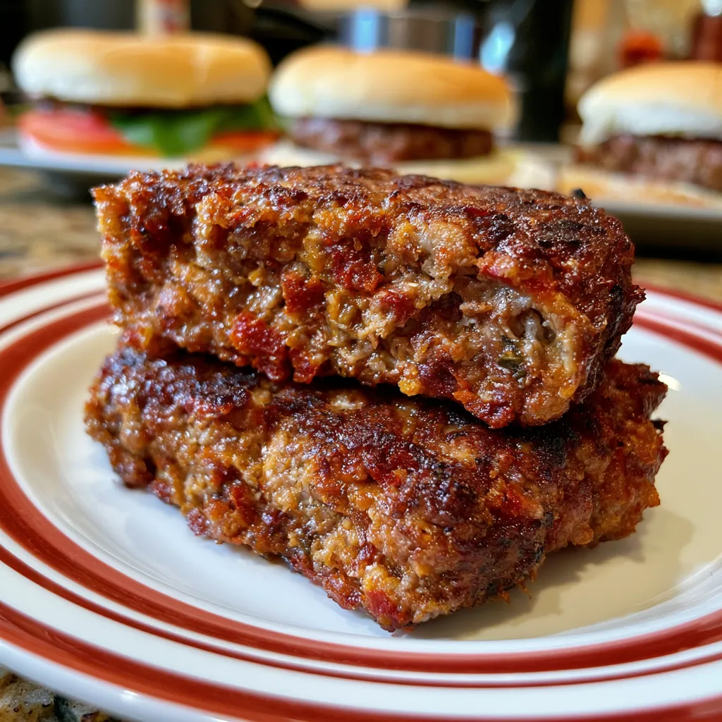 Smoked Beef Hamburger Dish