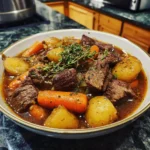 Smoked Beef and Grape Juice Stew