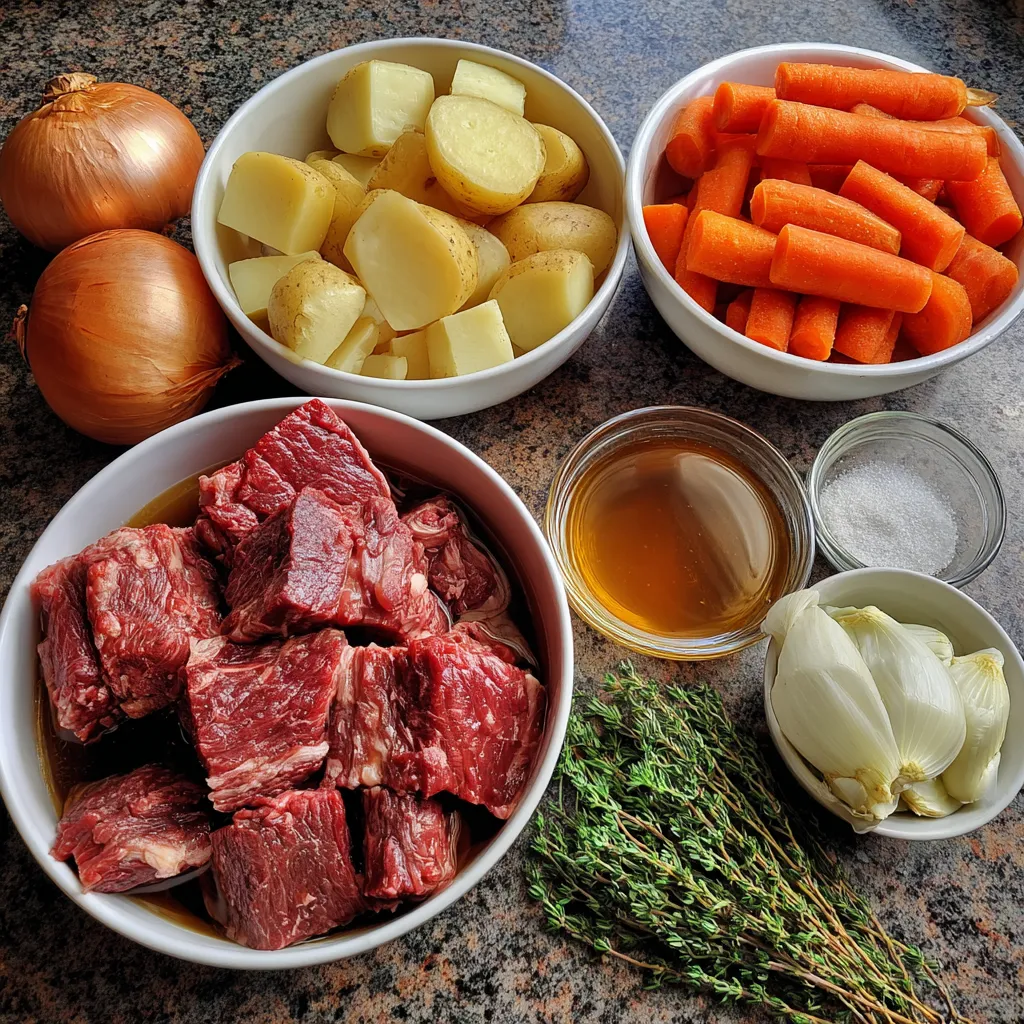 Smoked Beef and Grape Juice Stew