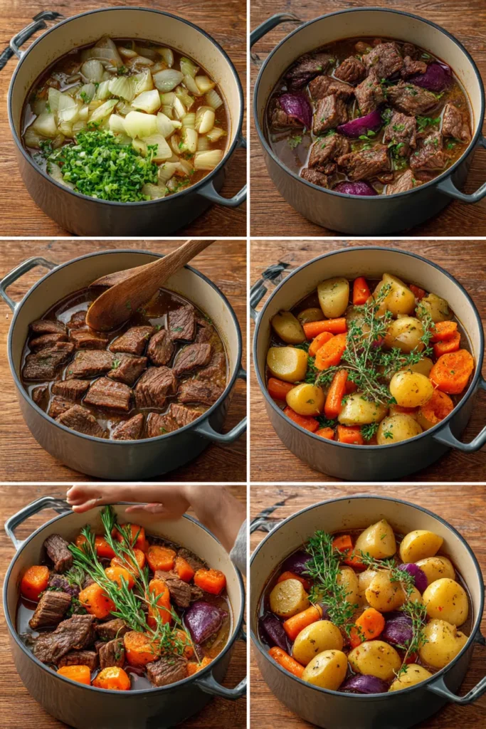 Smoked Beef and Grape Juice Stew