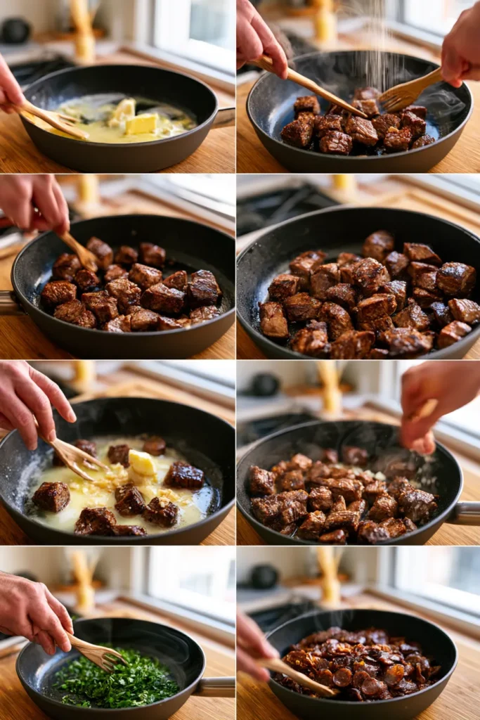 Steak and Butter Bites