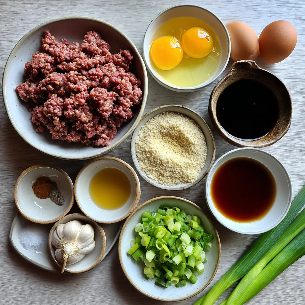 Sticky Mongolian Beef Meatballs