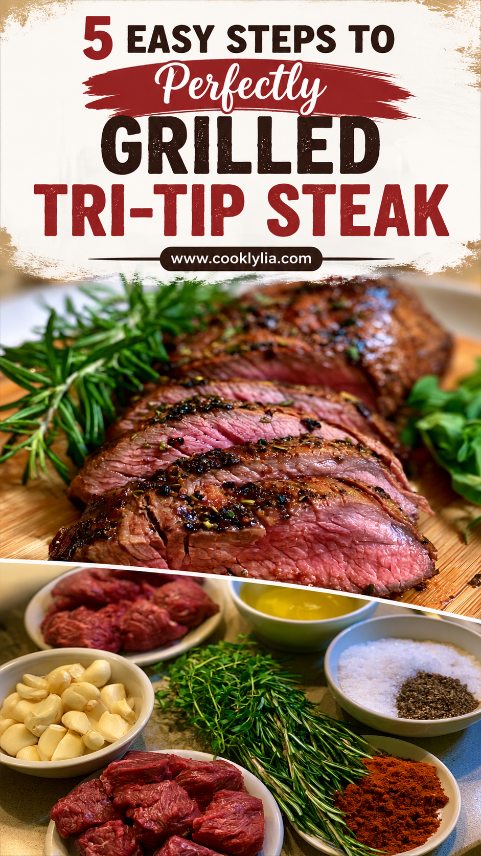Tender Grilled Tri-Tip Steak