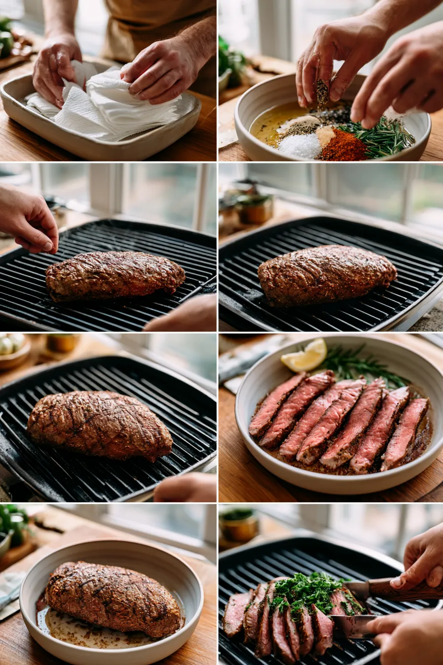 Tender Grilled Tri-Tip Steak
