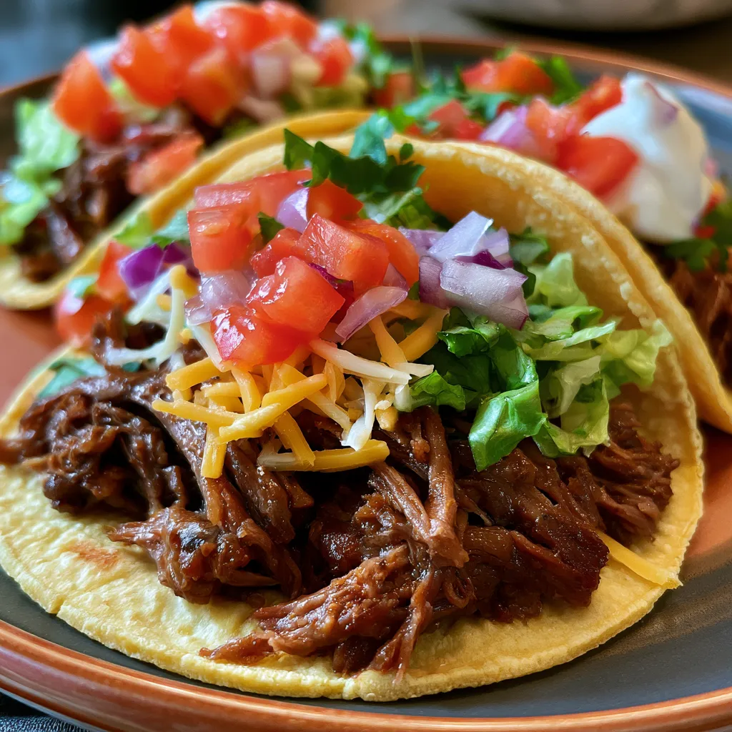 The Best Pulled Beef Tacos