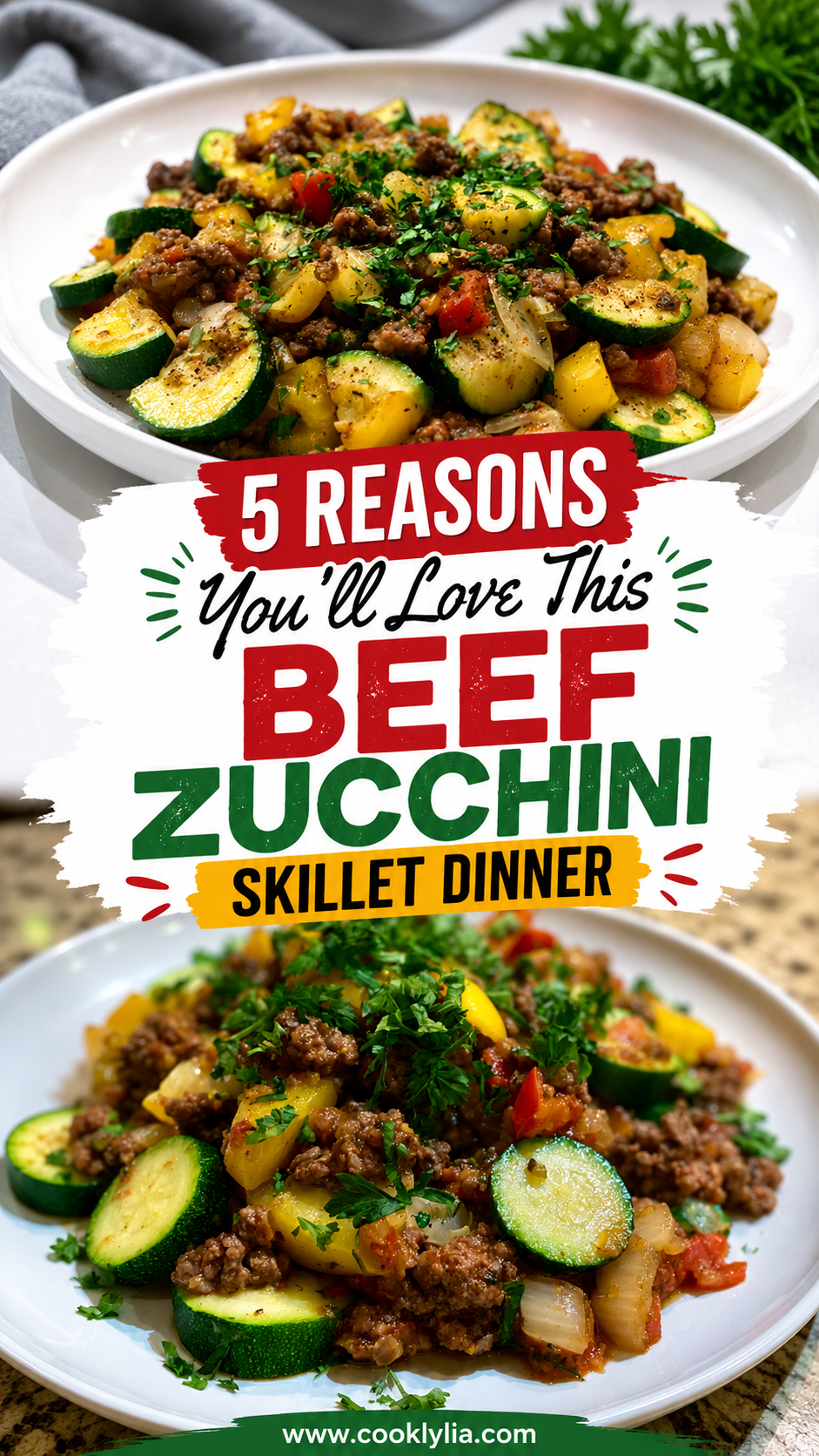 Zucchini Beef Skillet