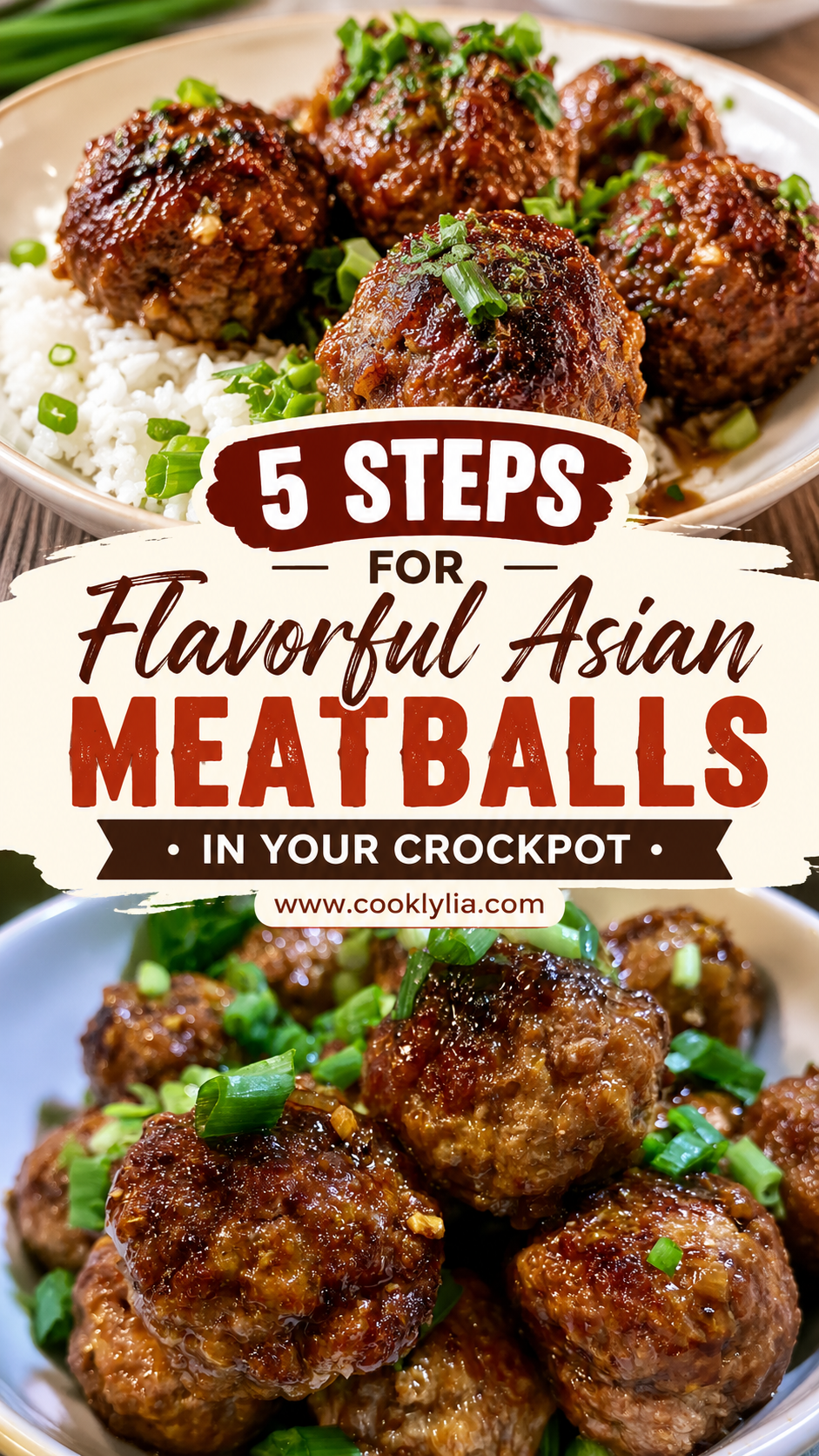 Asian Meatballs Crockpot Recipe