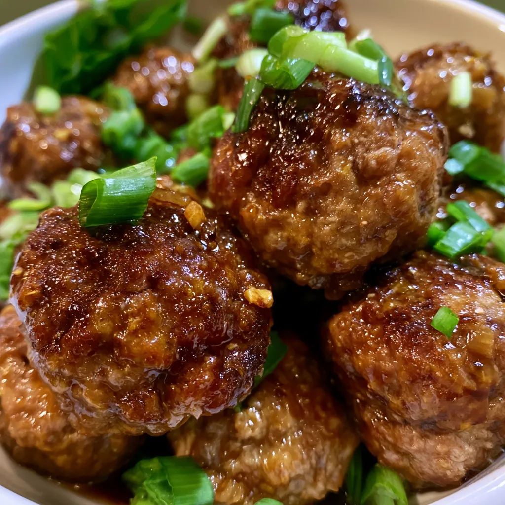 Asian Meatballs Crockpot Recipe
