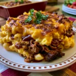 BBQ Beef Mac and Cheese