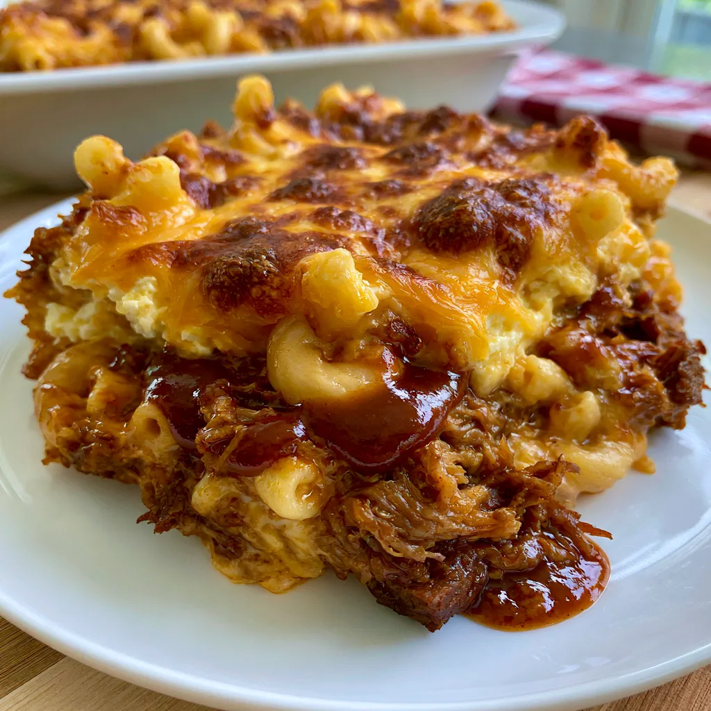 BBQ Beef Mac and Cheese