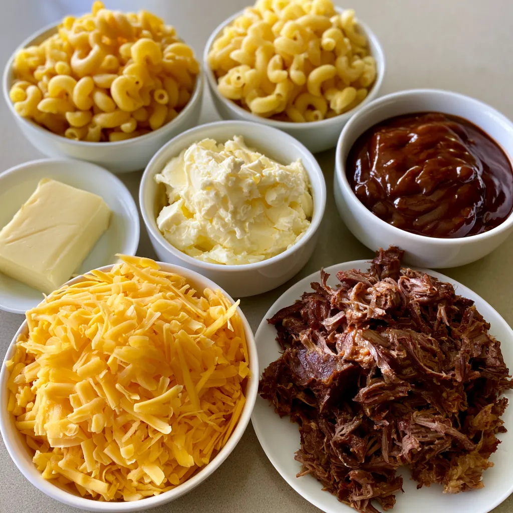BBQ Beef Mac and Cheese