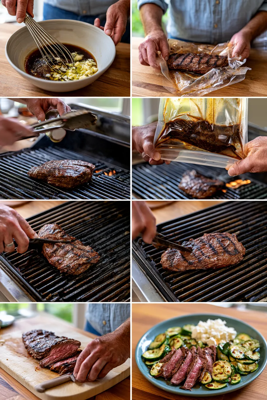 Balsamic Flank Steak