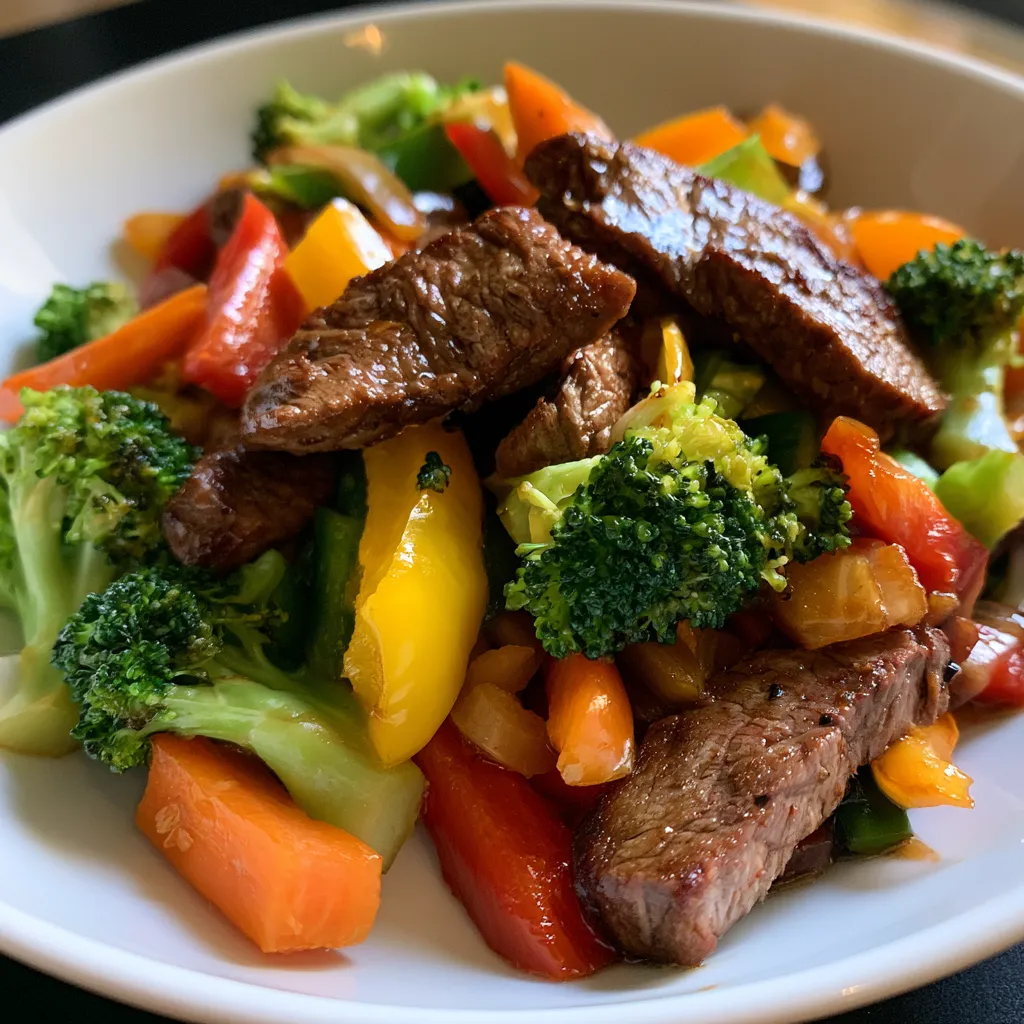 Beef Stir Fry with Vegetables