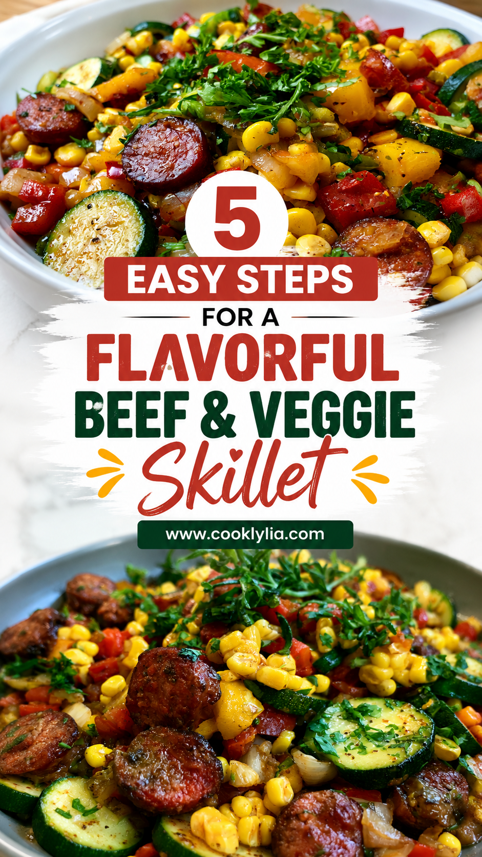 Beef and Veggie Skillet Recipe