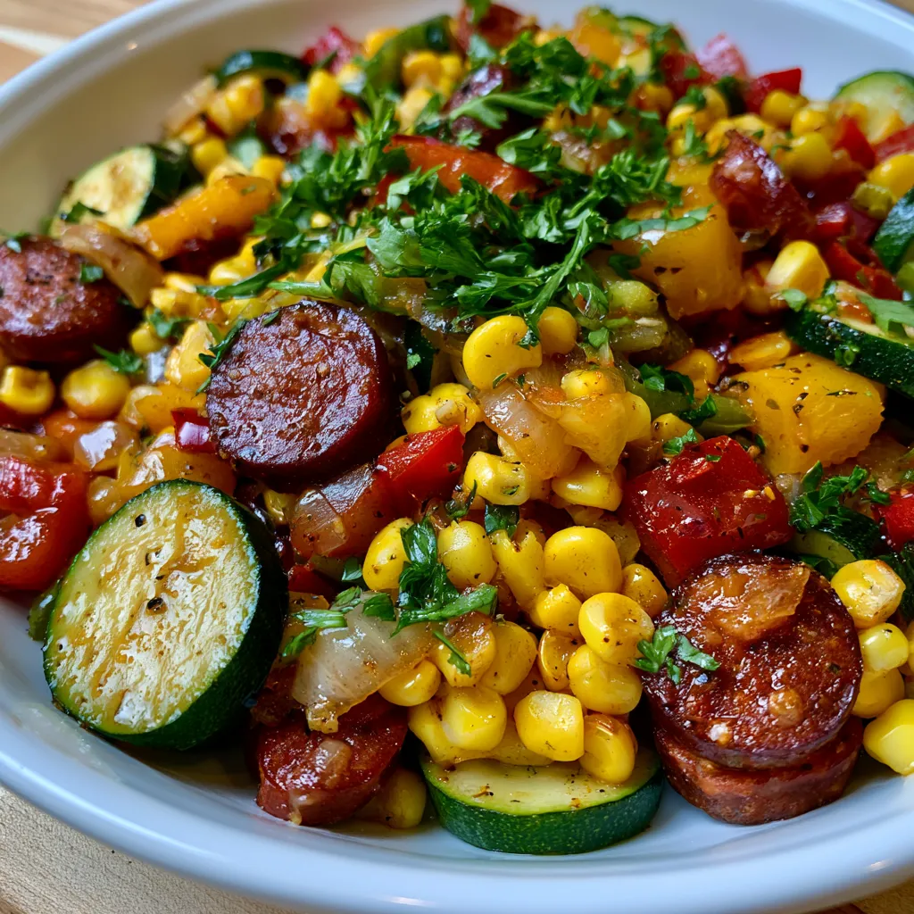 Beef and Veggie Skillet Recipe