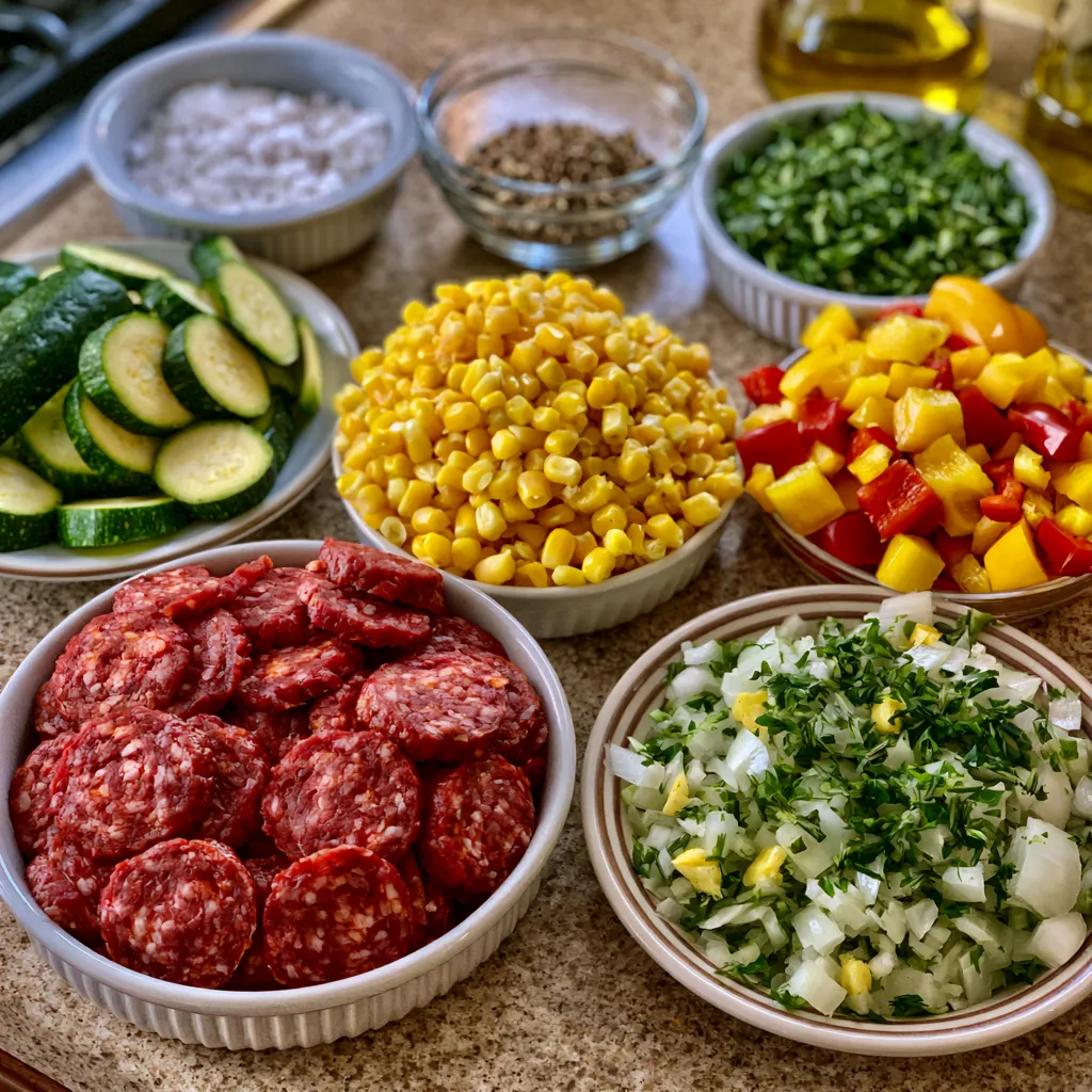 Beef and Veggie Skillet Recipe