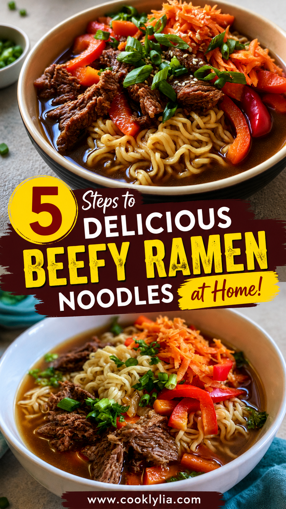 Beefy Ramen Noodles