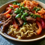 Beefy Ramen Noodles