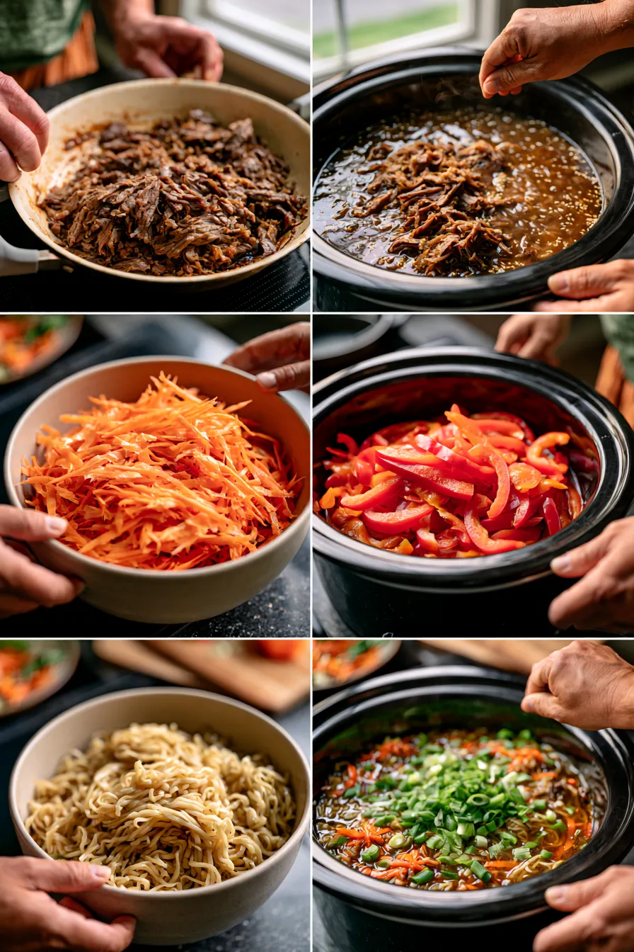 Beefy Ramen Noodles