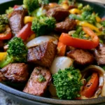 Blackstone Cowboy Stir Fry Dinner