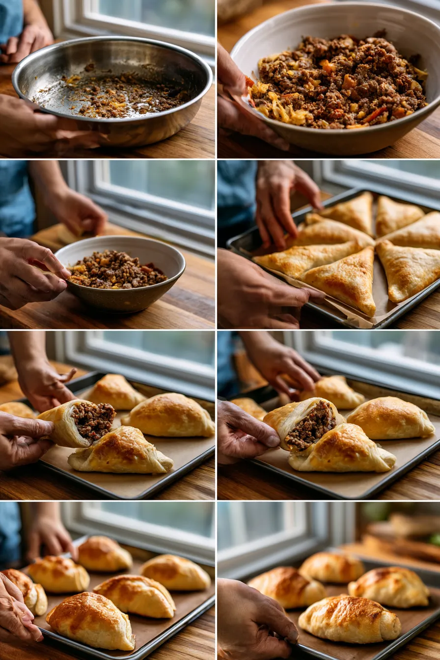 Cheeseburger Pockets