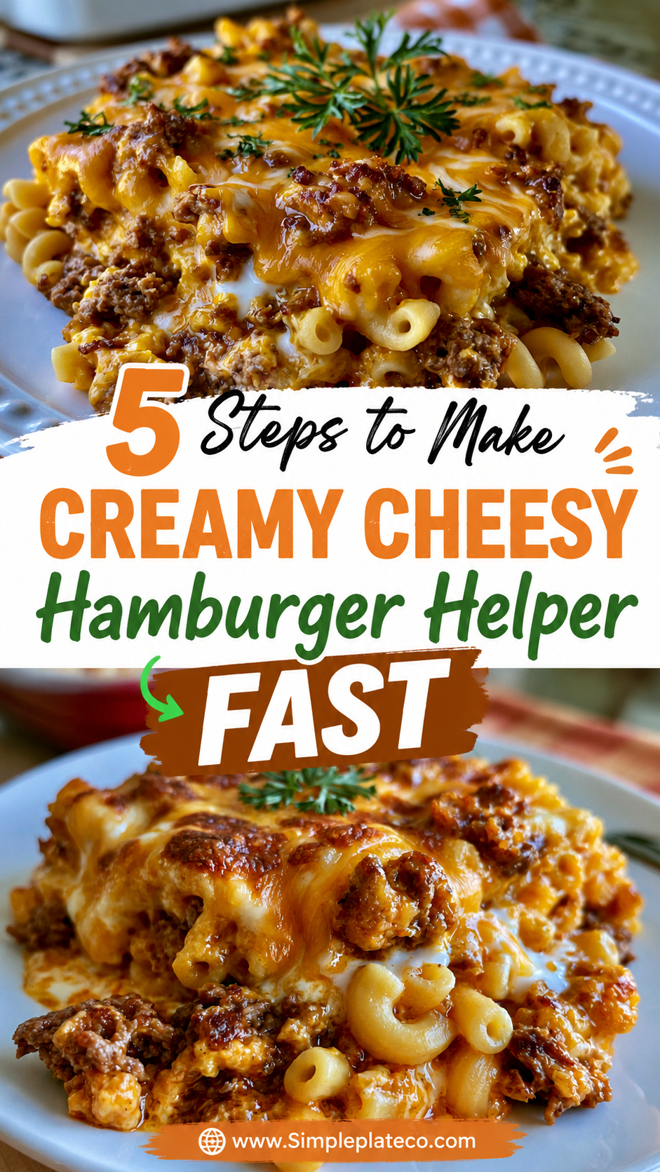 Cheesy Hamburger Helper