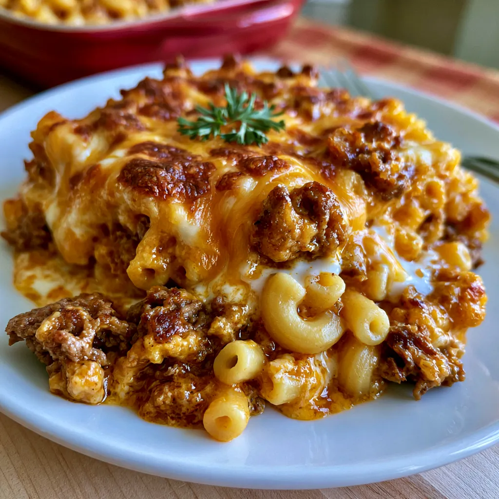 Cheesy Hamburger Helper