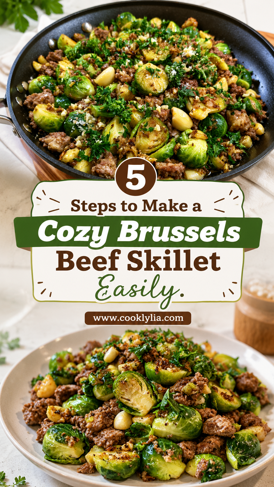 Cozy Brussels Beef Skillet