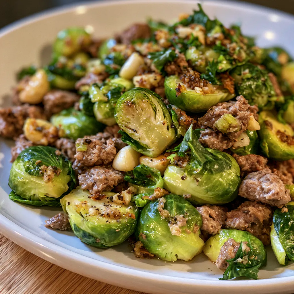 Cozy Brussels Beef Skillet