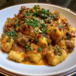 Creamy Ground Beef Gnocchi Recipe