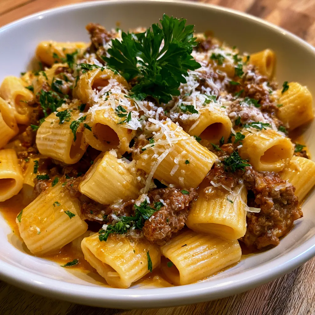Creamy Slow Cooker Beef Pasta