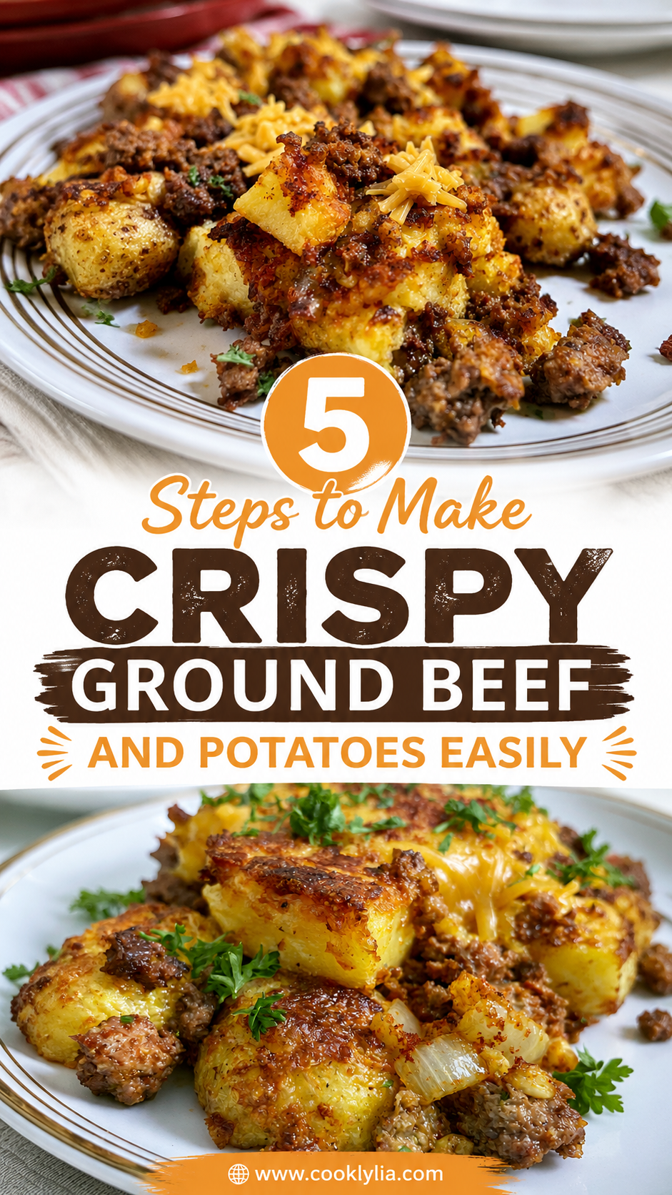 Crispy Ground Beef And Potatoes