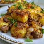 Crispy Ground Beef And Potatoes
