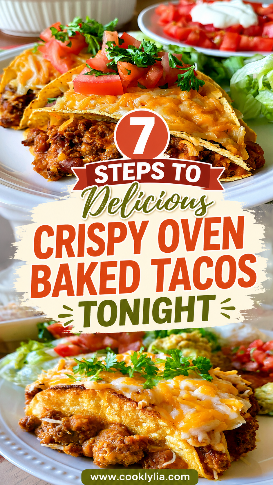 Crispy Oven Baked Tacos