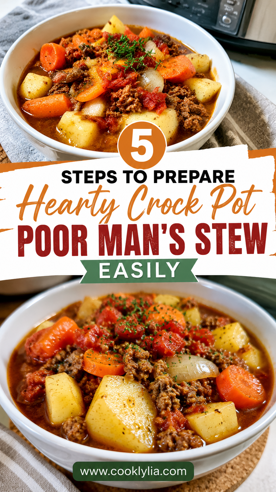 Crock Pot Poor Man's Stew