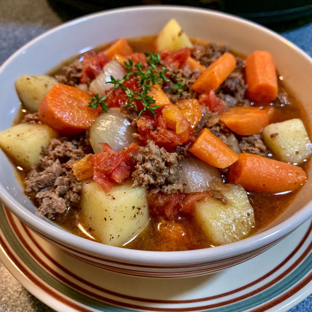 Crock Pot Poor Man's Stew