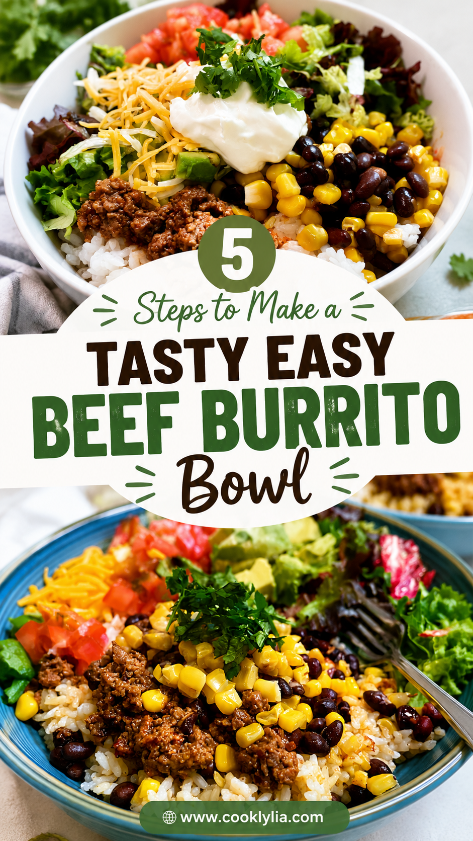 Easy Beef Burrito Bowl