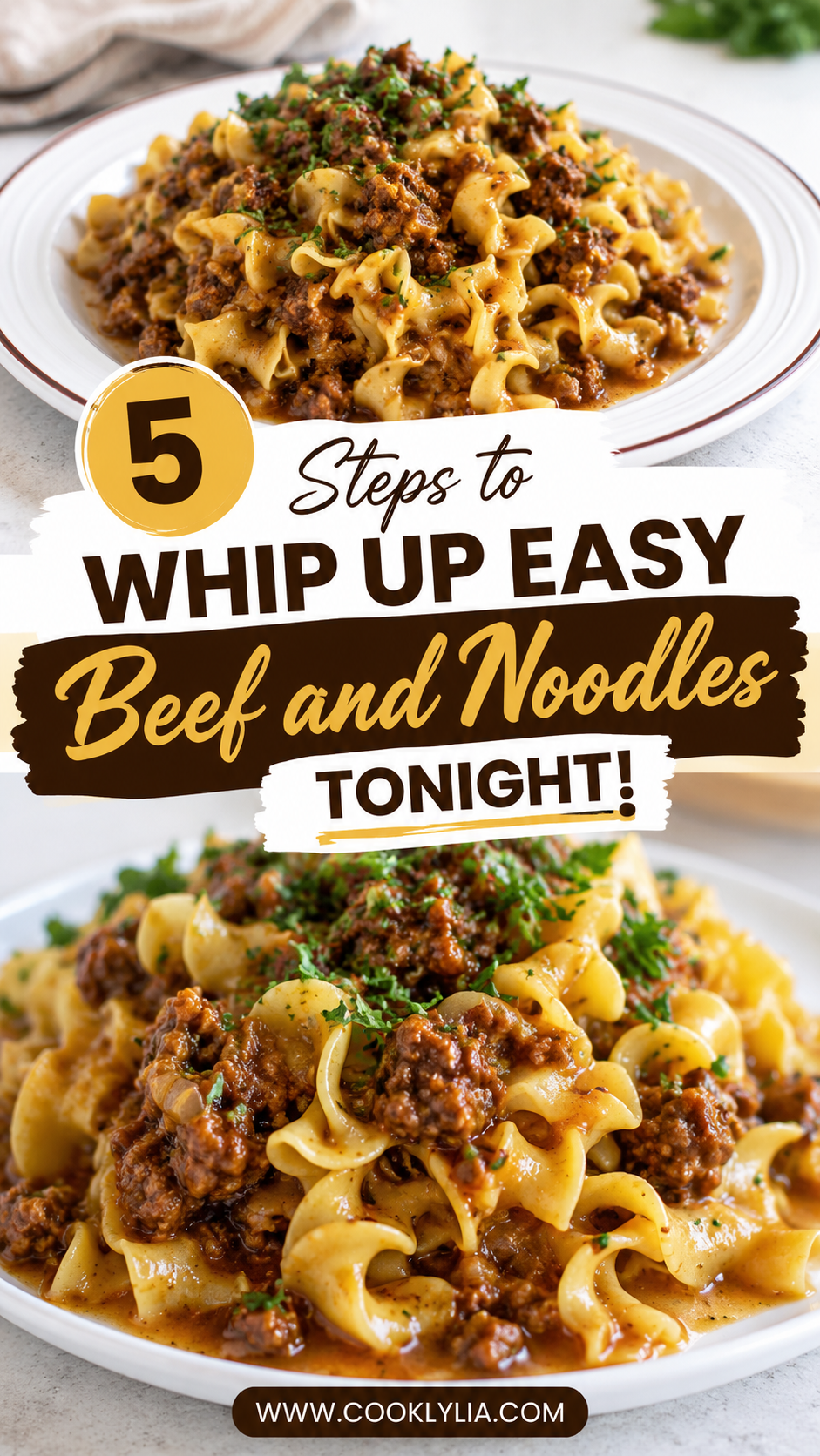 Easy Beef and Noodles