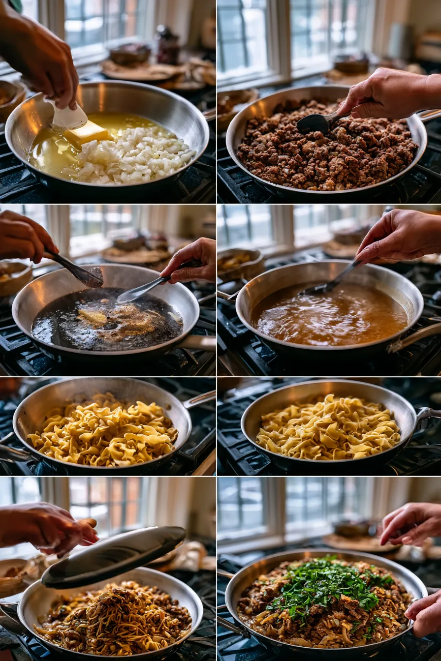 Easy Beef and Noodles