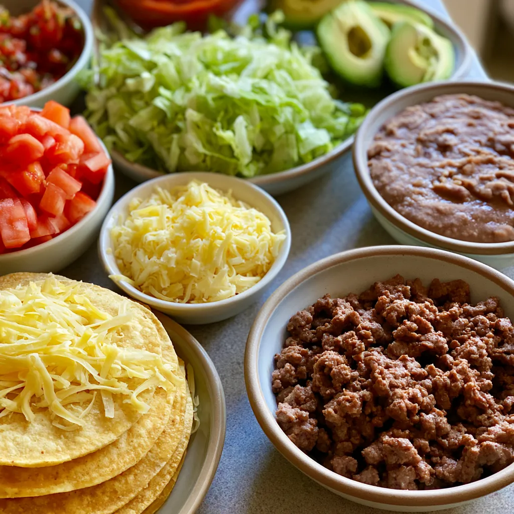 Easy Ground Beef Tostada Recipe