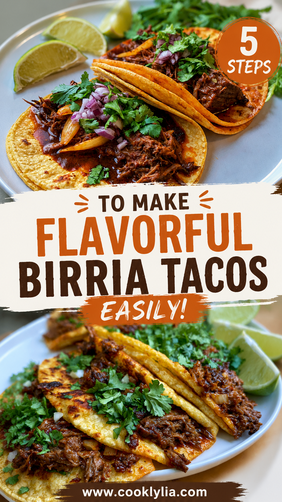 Easy Slow Cooker Birria Tacos