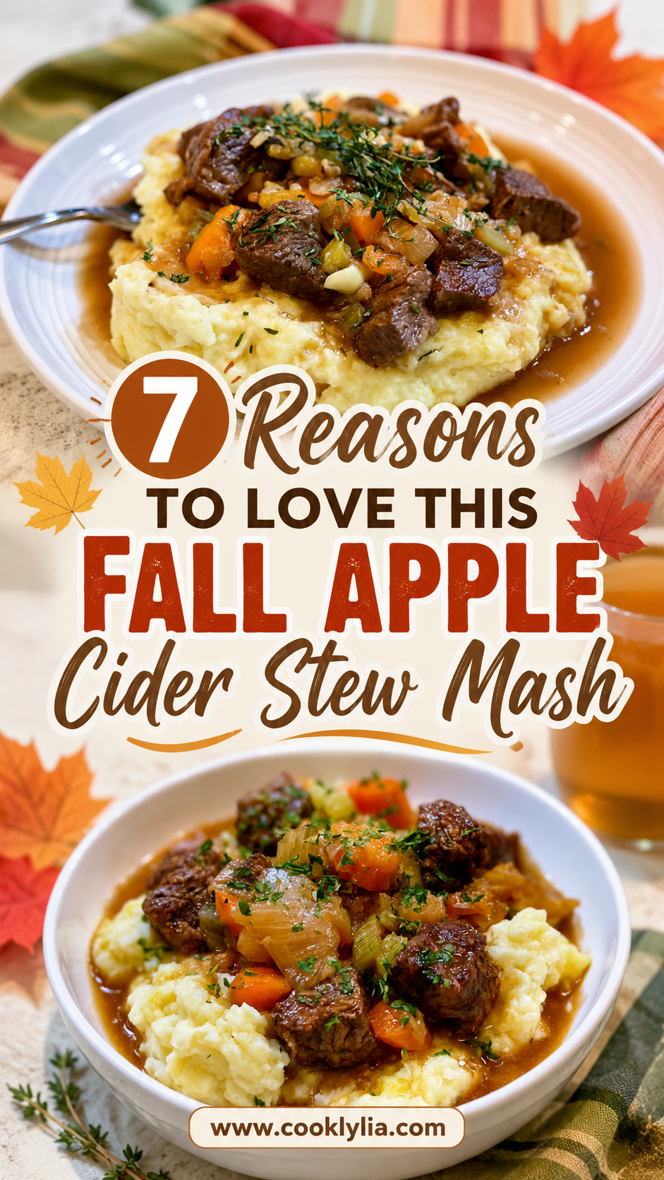 Fall Apple Cider Stew Mash