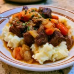 Fall Apple Cider Stew Mash