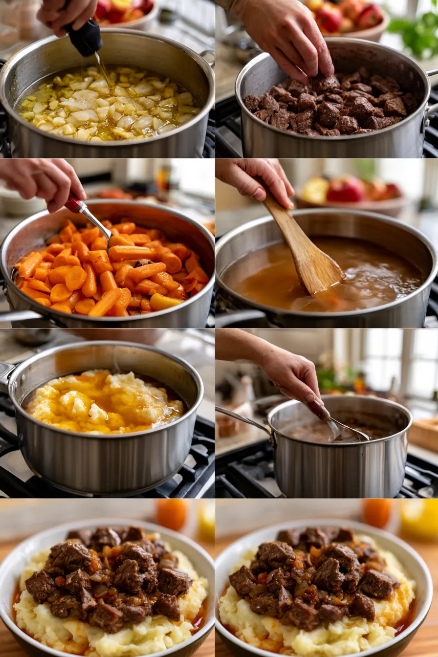 Fall Apple Cider Stew Mash