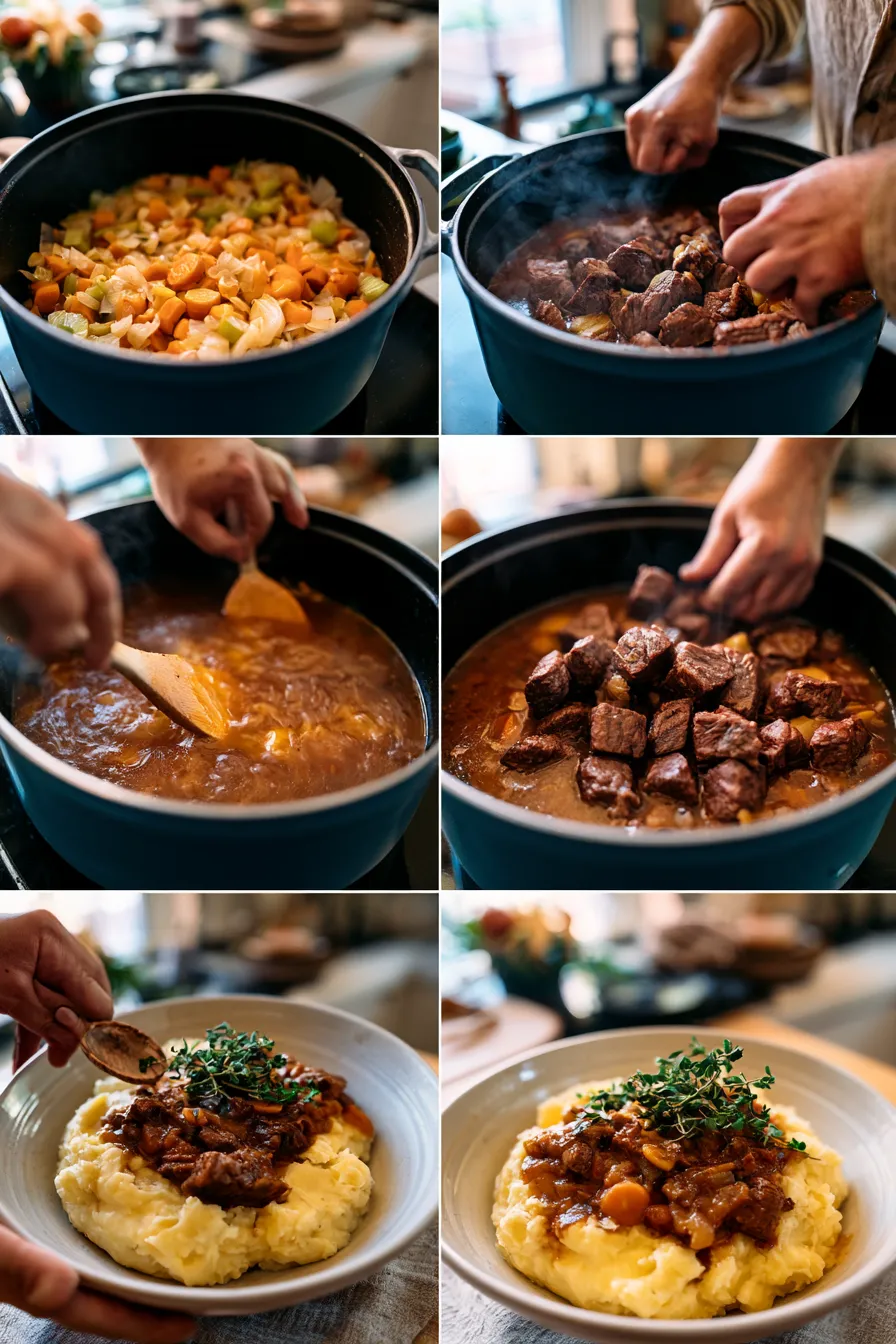 Fall Apple Cider Stew Mash