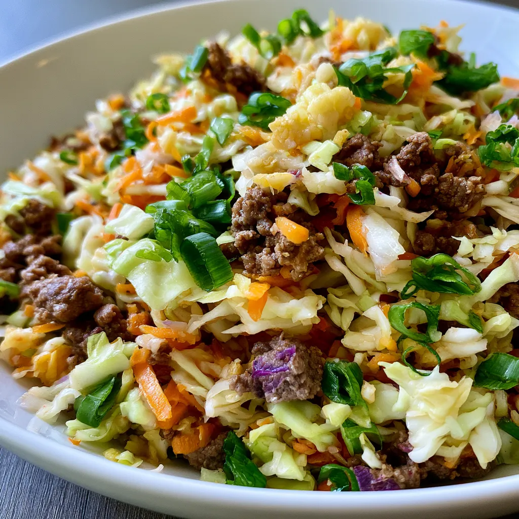 Flavorful Egg Roll in a Bowl