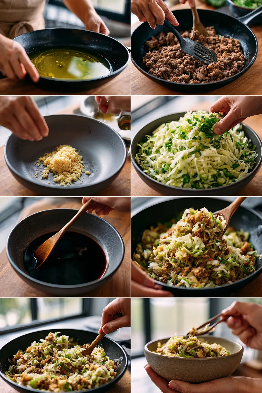 Flavorful Egg Roll in a Bowl
