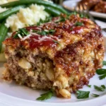 Garlic Parmesan Meatloaf