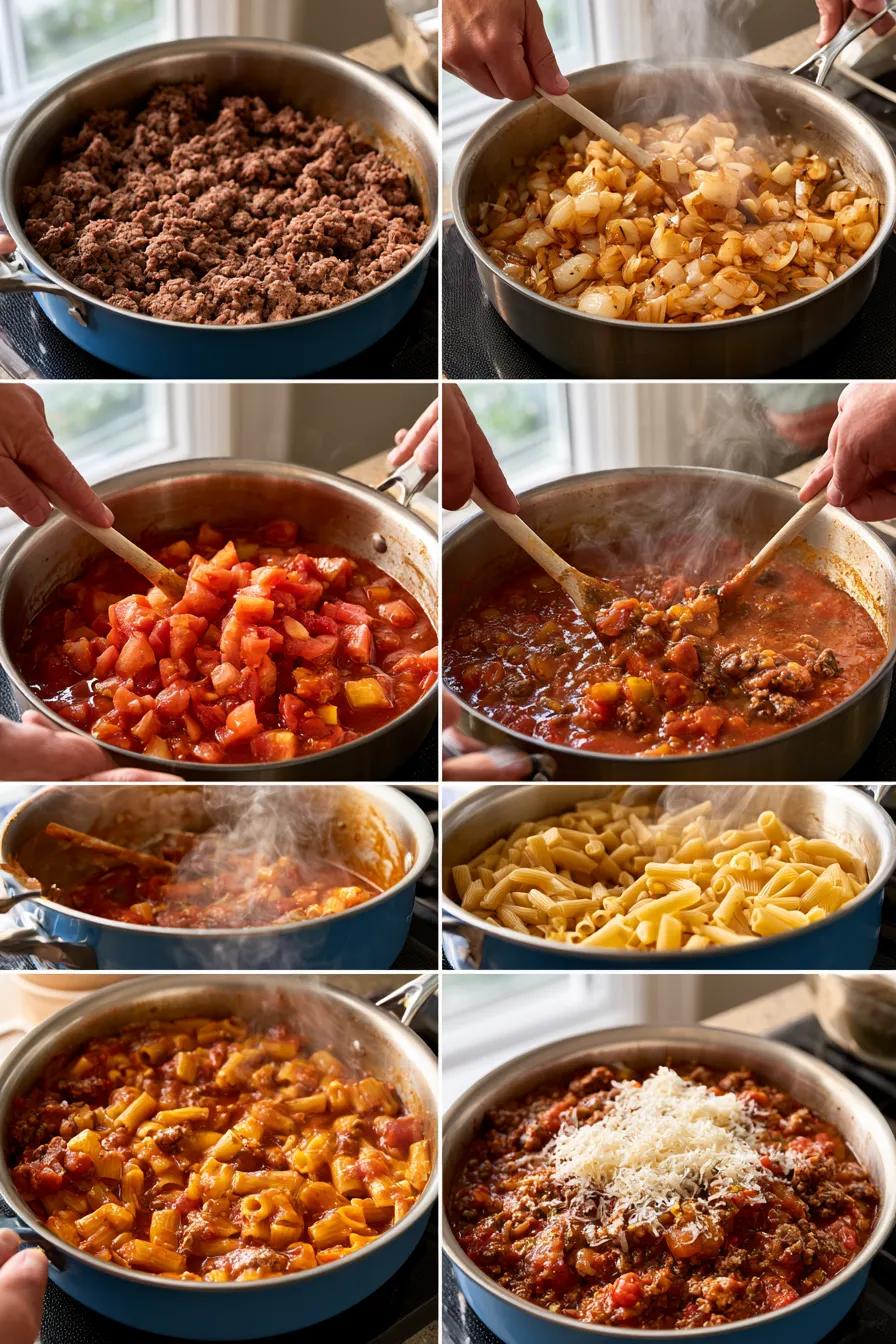 Ground Beef Pasta Recipe